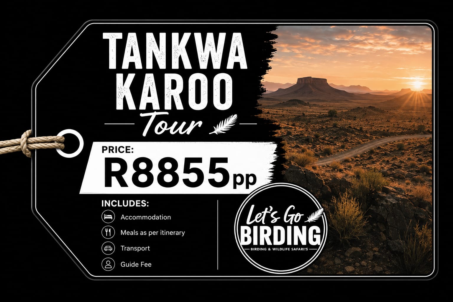 Let's Go Birding Northern Tanzania Tour 2027