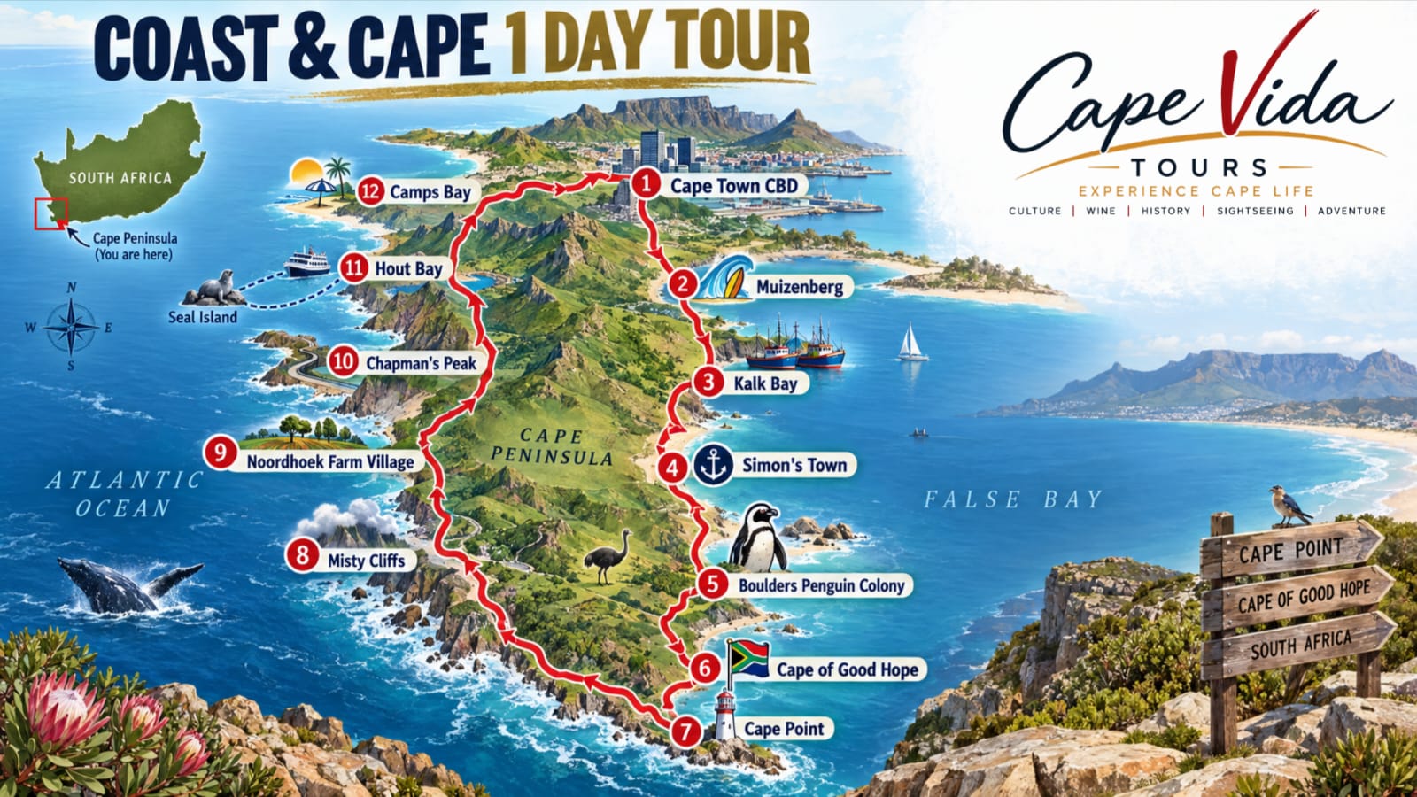 Cape Vida Tours South Africa 